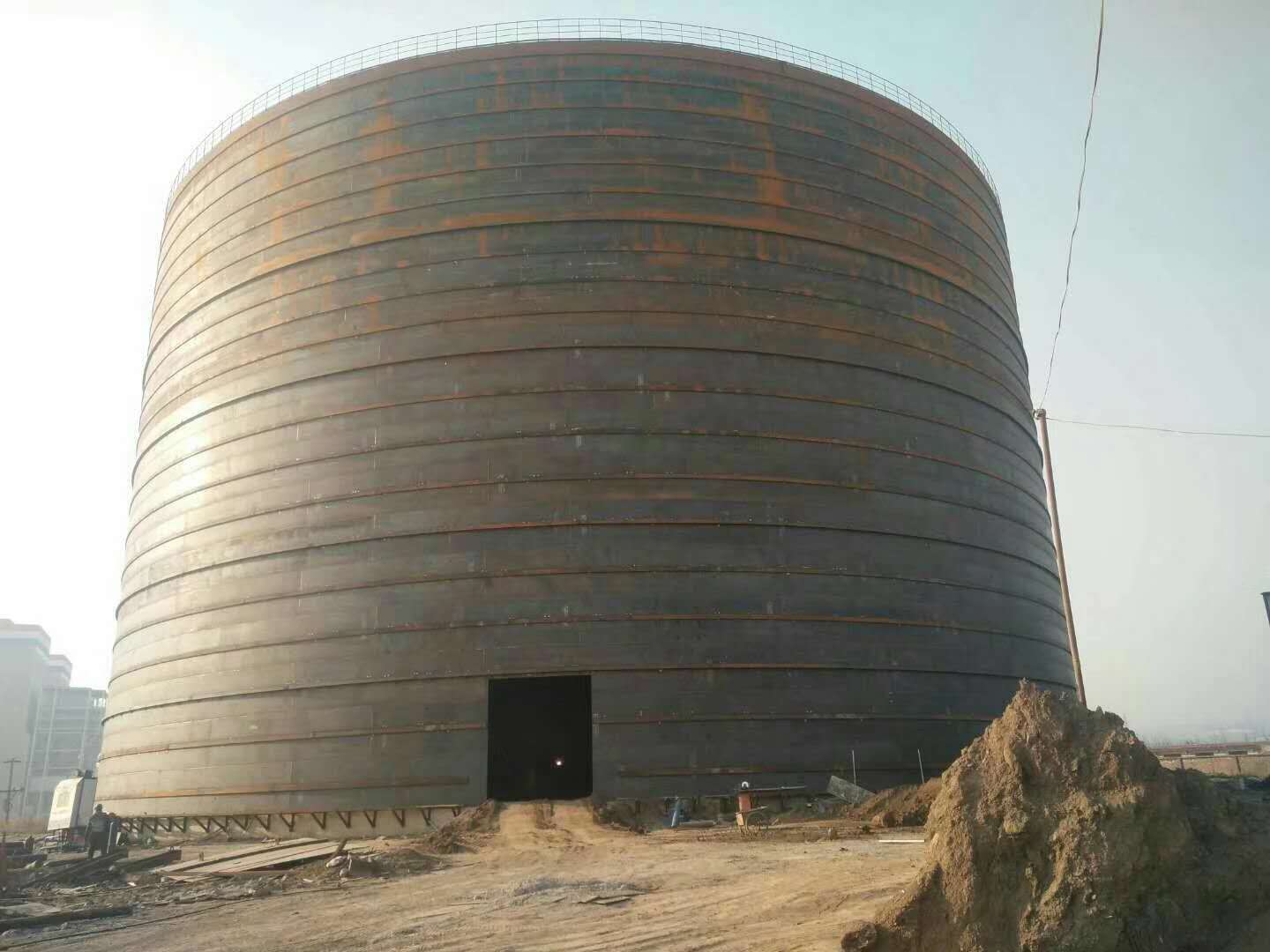 大新承建大型钢板库的好处及原理